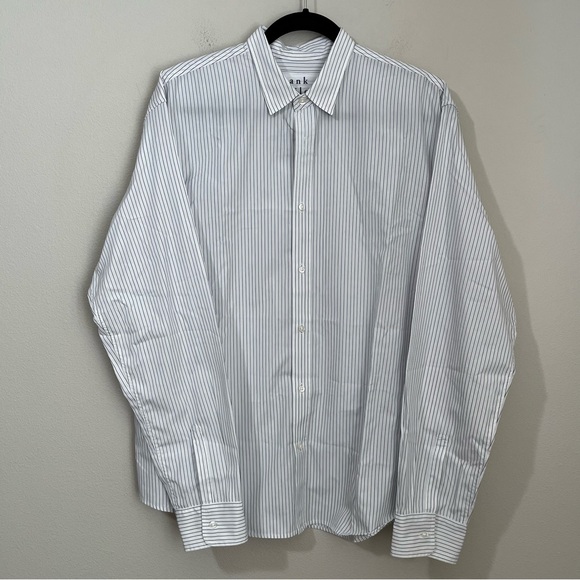 Frank & Eileen Other - FRANK & EILEEN Paul long sleeve button-up shirt men's size XL White Blue Stripe